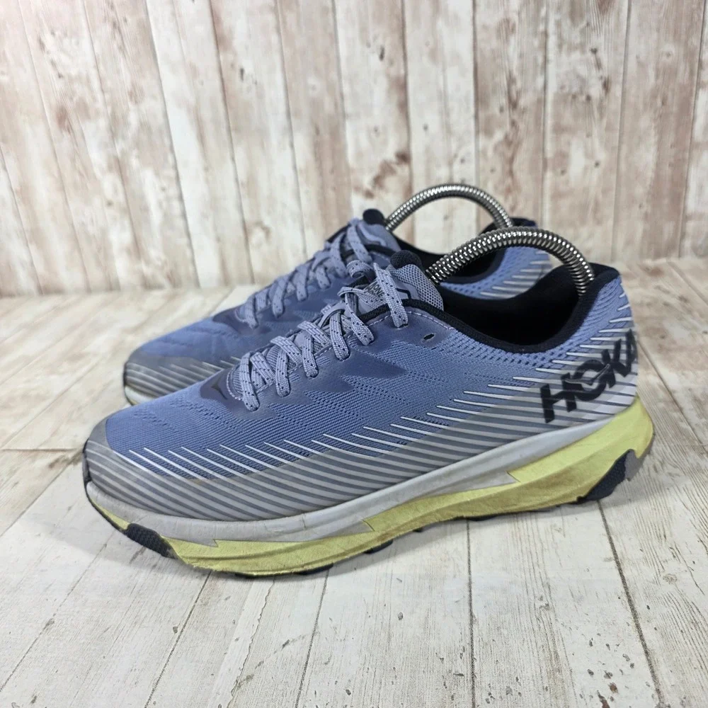 Hoka One One Torrent 2 Womens 8.5 Trail Running Shoes Blue 1110497 PIBT